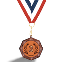 Medalla Octagonal