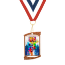 Medalla Rectangular