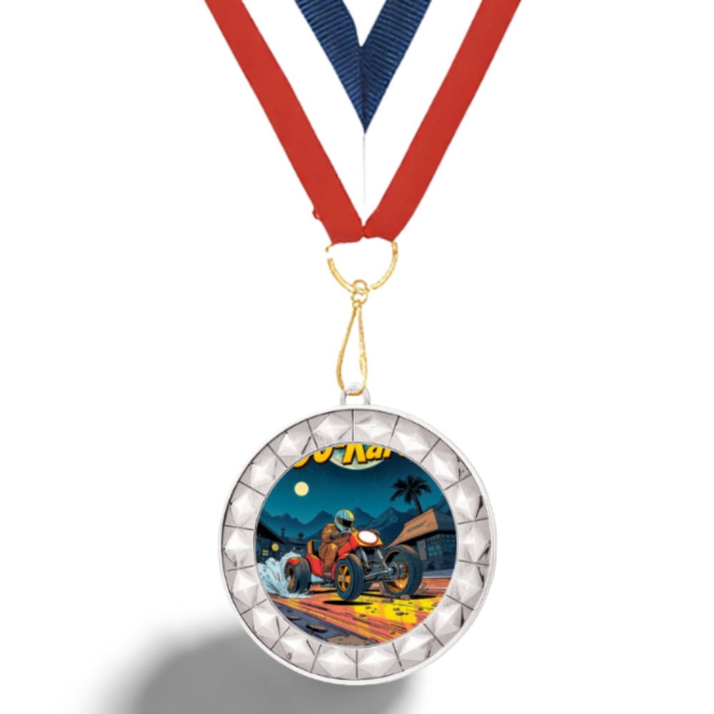 Medalla borde Diamante