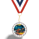 Medalla borde Diamante