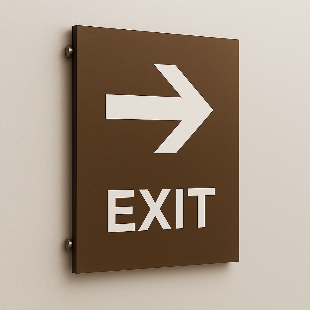 Lámina Lasermax (1200 x 600 x 1.6mm) cafe / blanco