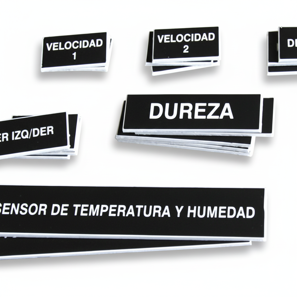 Lámina Lasermax (400 x 600 x 1.6mm) negro / blanco