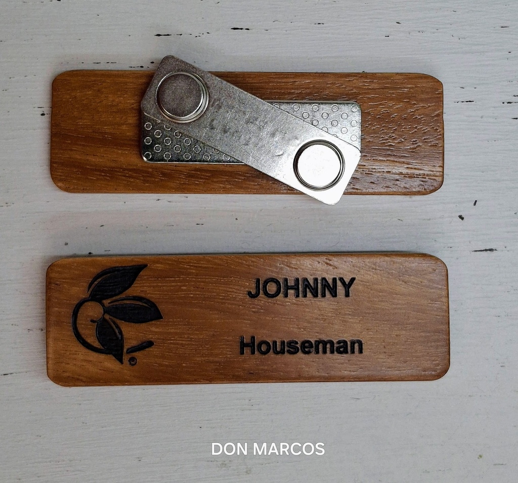 Gafete de Madera (Almendro)