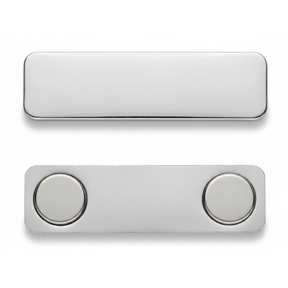 Magneto rectangular adhesivo 1 3/4" x 1/2"