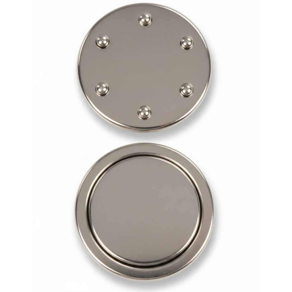 Magneto redondo adhesivo 11/16"