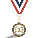 Medalla Octagonal