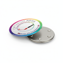 Pin redondo sublimado