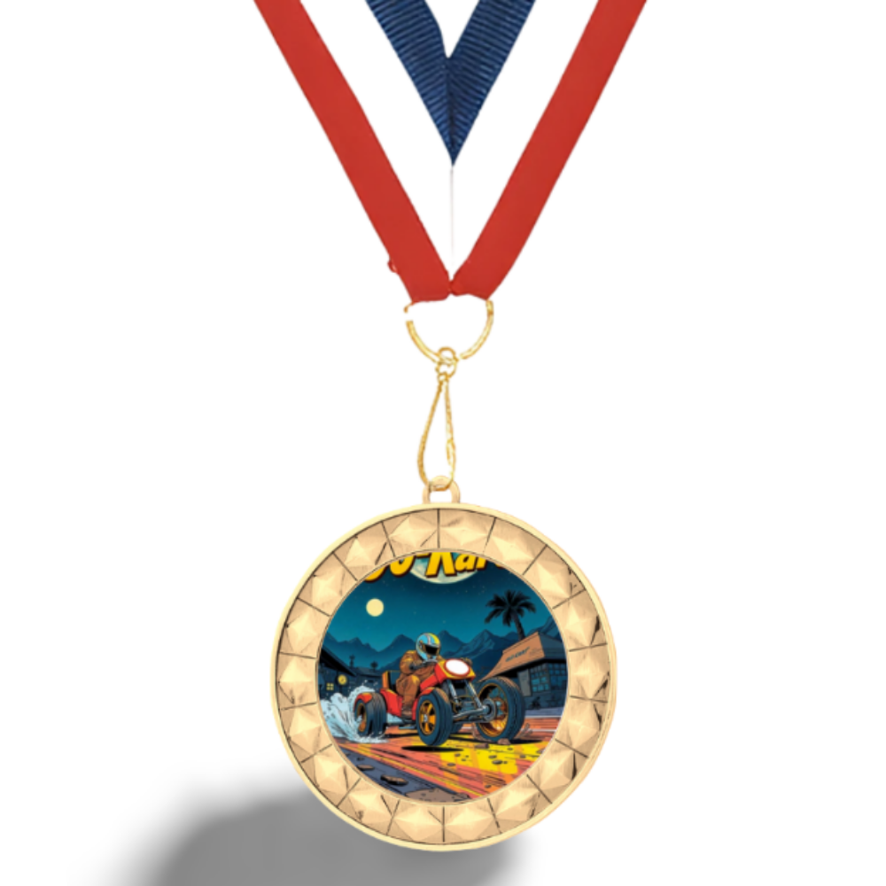 Medalla borde Diamante