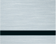 LaserLIGHTS Brushed Plateado / Negro