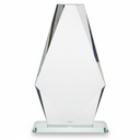 Cristal Vela 9 5/8" con grabado laser. Jade