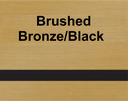 Lámina Lasermax (1200 x 600 x 1.6mm) Brushed Cobre/Negro