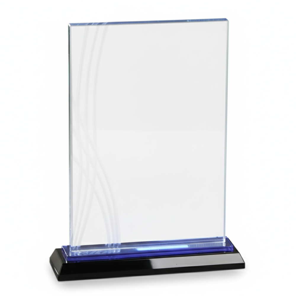 Cristal Boca 7 3/4" con grabado laser.