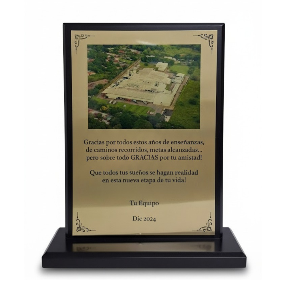 Placa escritorio Value 23x30