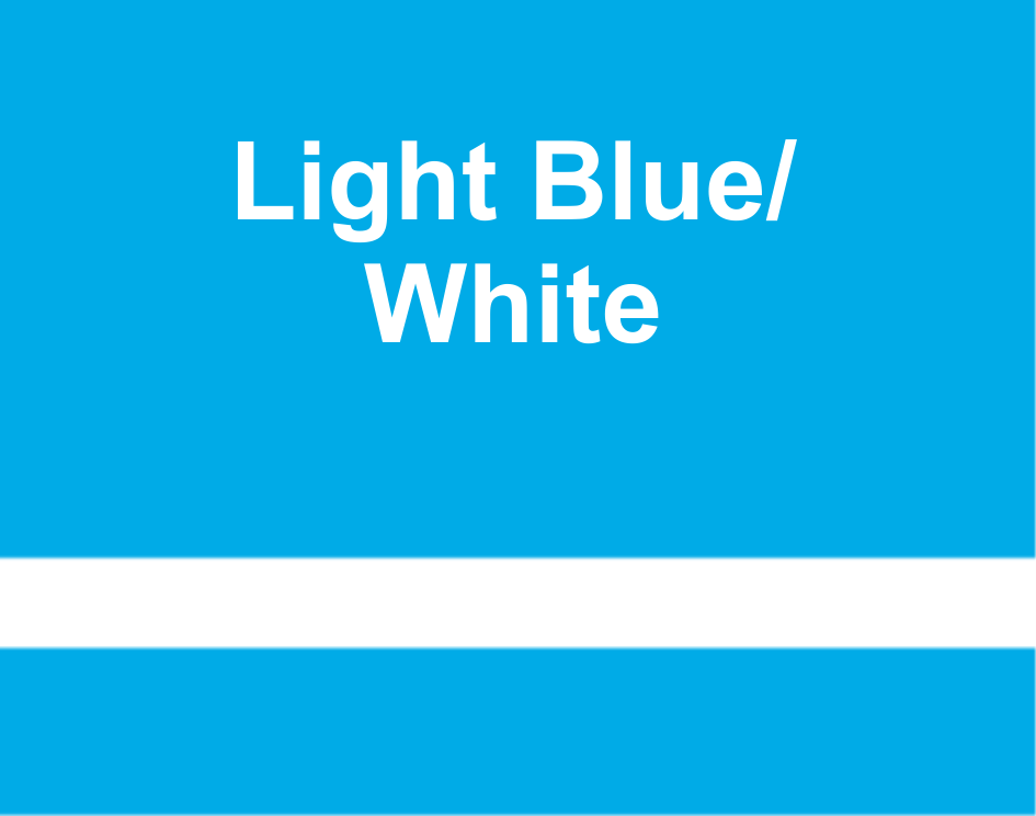 Lámina Lasermax (400 x 600 x 1.6mm) celeste / blanco