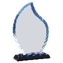 Cristal Flama Accent 8" con grabado laser