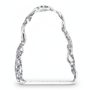 Cristal Hielo 5 1/2" con grabado laser