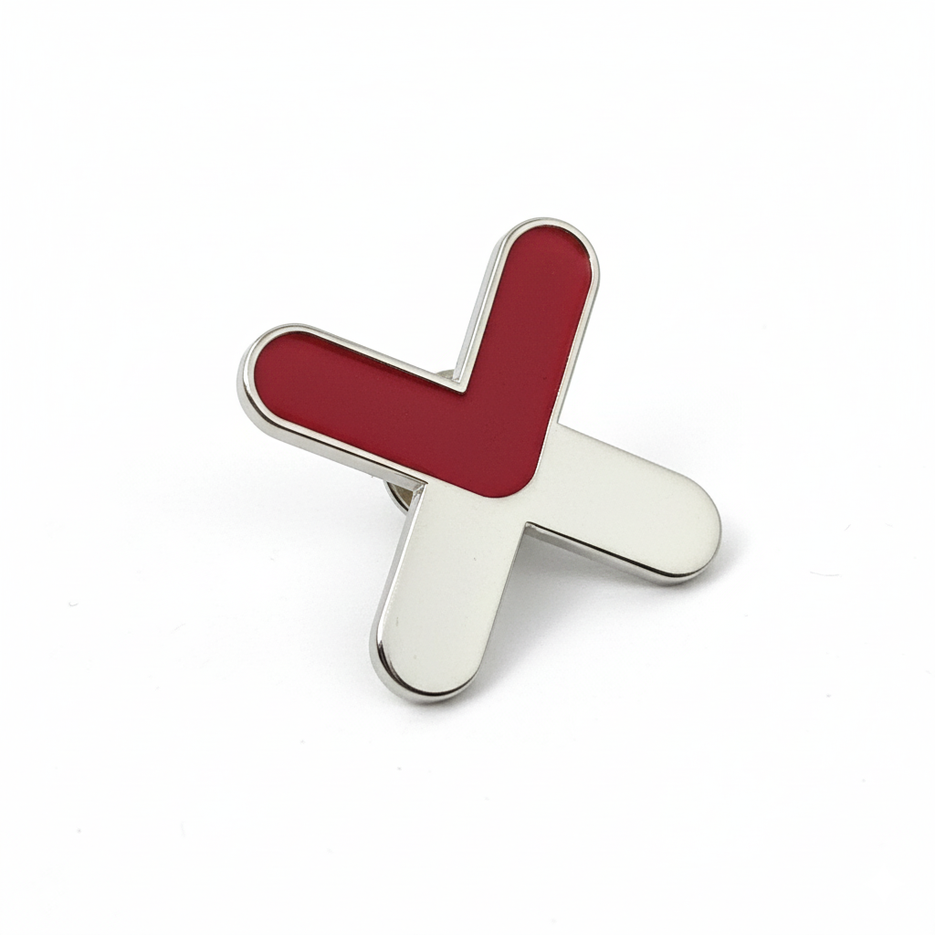 Pin Troquelado "Positivo"