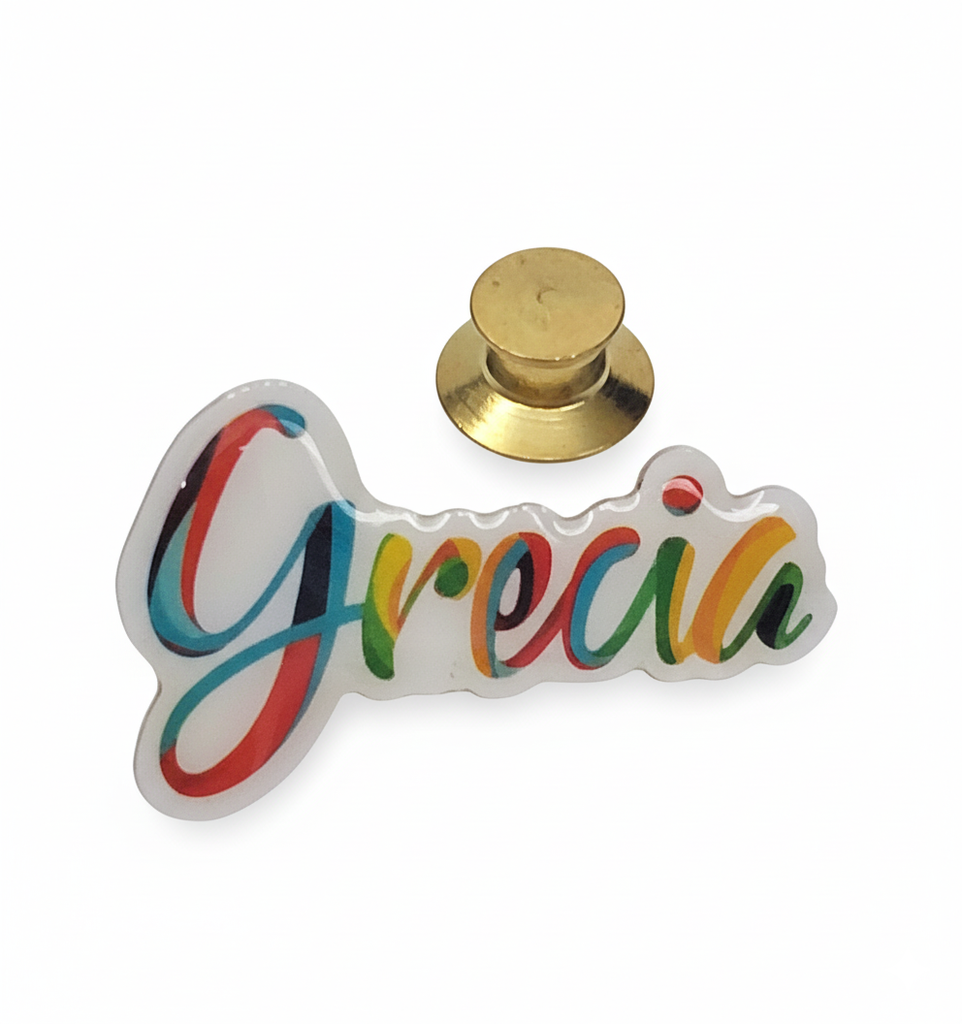Pin Troquelado "Grecia"
