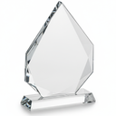 Cristal Diamante 7 1/2" con grabado laser.