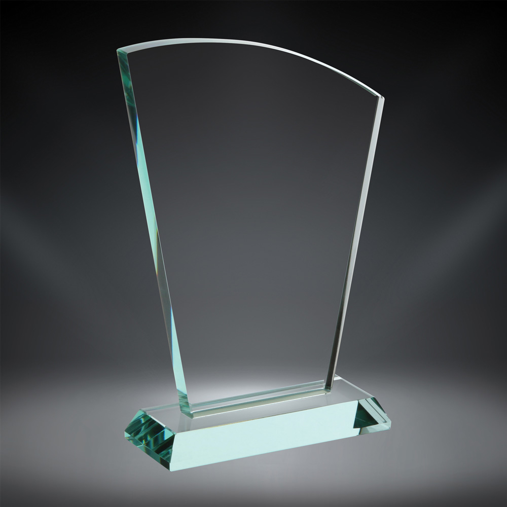 Cristal Belmont 7 1/4" con grabado laser.