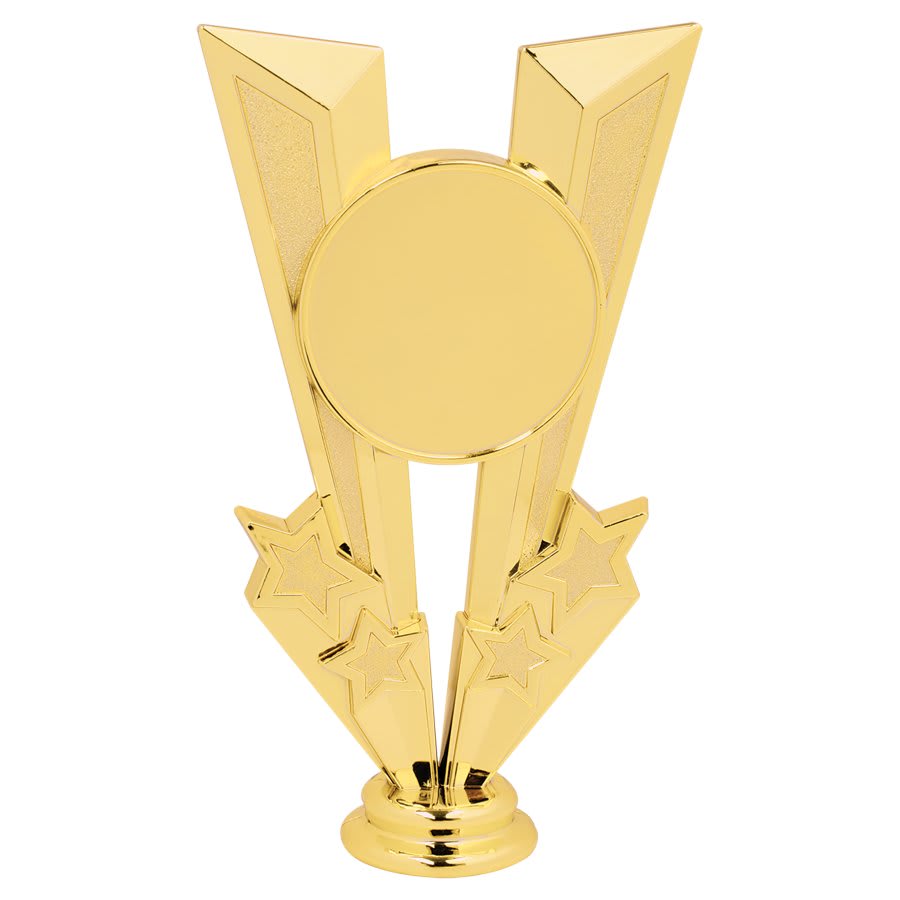 Figura Portaemblema "V"