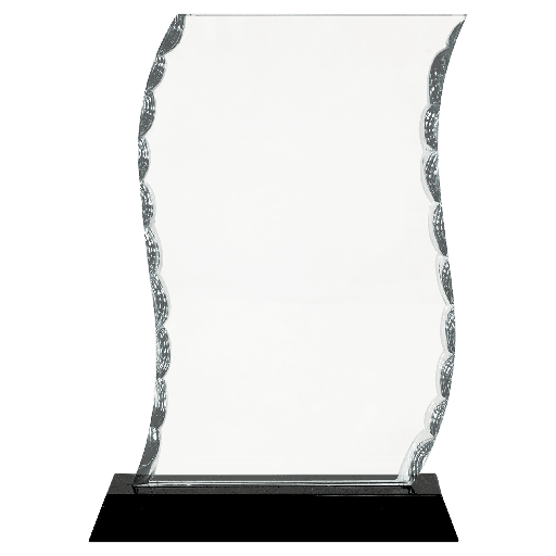 [FC31] Cristal pergamino facetado 7 1/2"