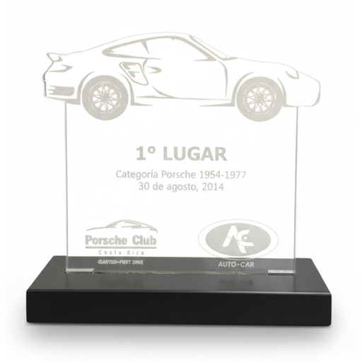 Premio Acrilico/Madera Porsche Club