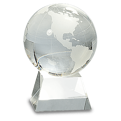 [CRY114] Cristal Mundo 4 1/2"