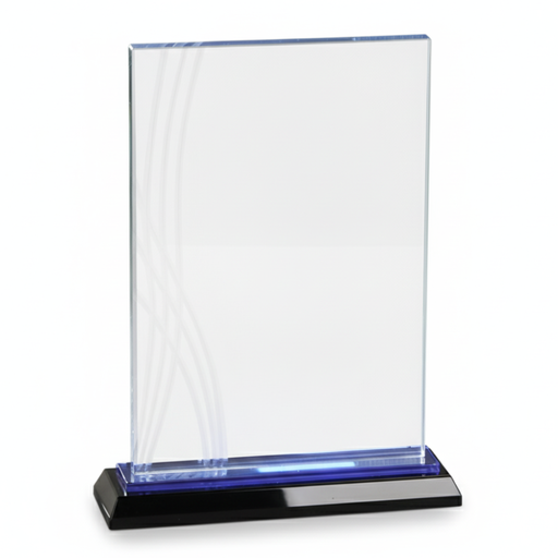 [75837 (grab)] Cristal Boca 7 3/4" con grabado laser.