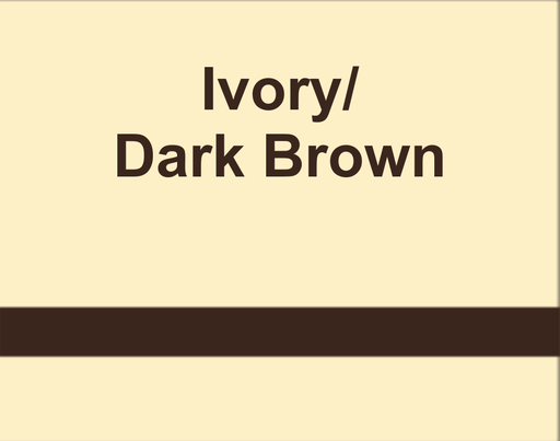 [LM922-228-3/3] Lámina Lasermax (1200 x 600 x 1.6mm) marfil / cafe oscuro