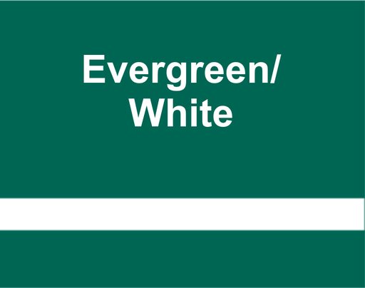 [LM922-912-3/3] Lámina Lasermax (1200 x 600 x 1.6mm) verde oscuro / blanco