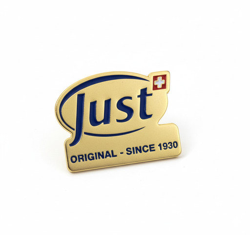 Pin Troquelado "JUST"