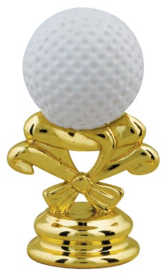 [RP80232CL] Figura Balón de Golf blanco - Trim